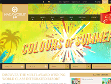 Tablet Screenshot of nagaworld.com